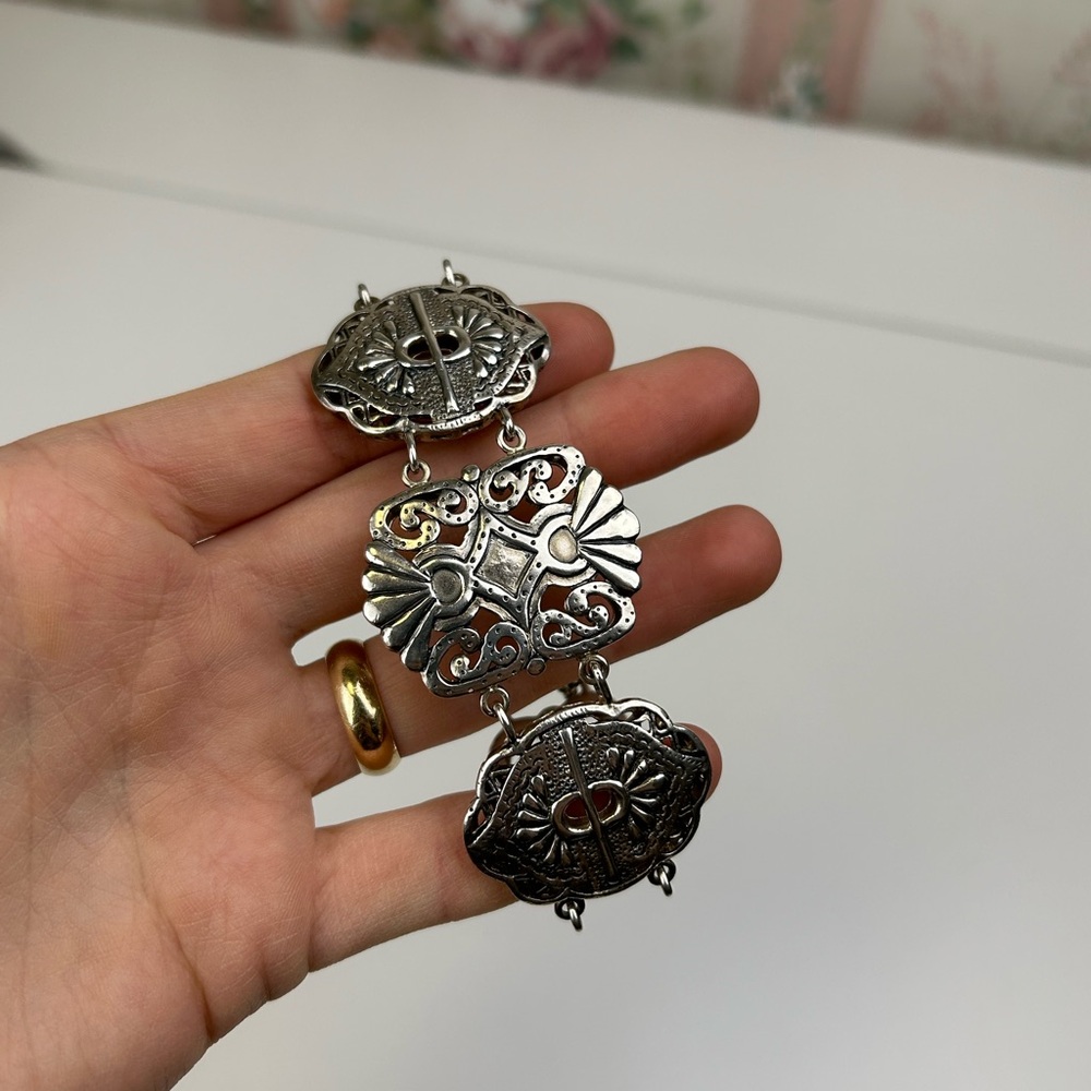 Silpada Story Book Sterling Silver Bracelet